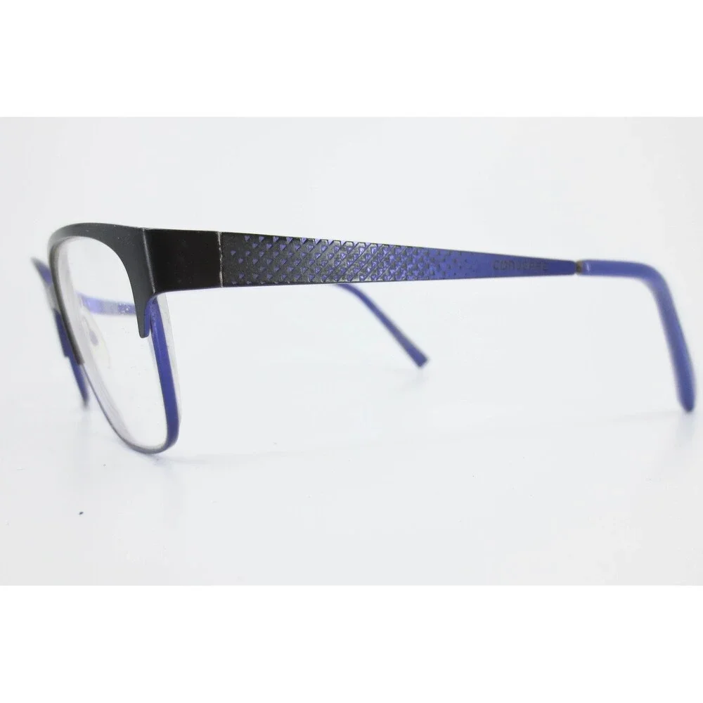 Converse All Star Q200 Eyeglasses Frames Black Purple Rectangular 52-16-135